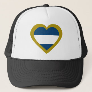 nicaragua-heart. trucker hat