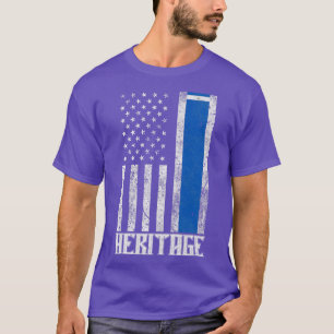 Nicaragua Hispanic Heritage distressed flag 1 T-Shirt