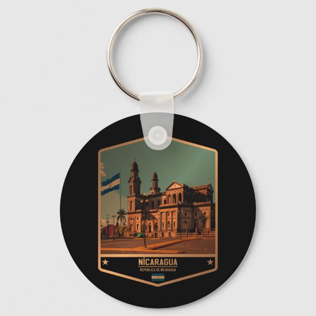 Nicaragua Key Ring (Front)
