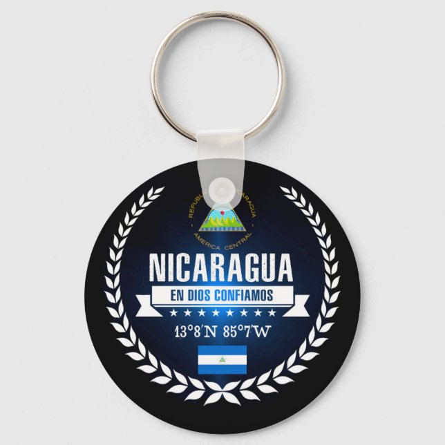 Nicaragua Key Ring (Front)