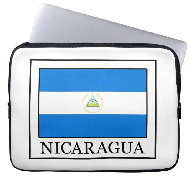 Nicaragua Laptop Sleeve (Front)
