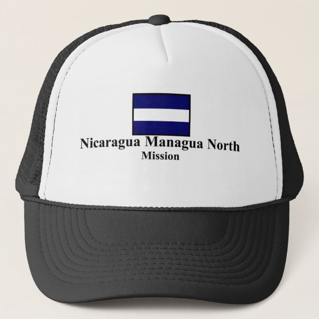 Nicaragua Managua North LDS Mission Hat (Front)