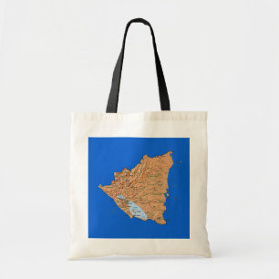 Nicaragua Map Bag