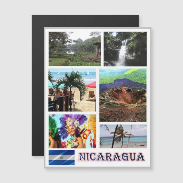 Nicaragua - Mosaic - (Front/Back)