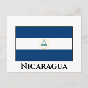 Nicaragua (Nicaraguan) Flag Postcard