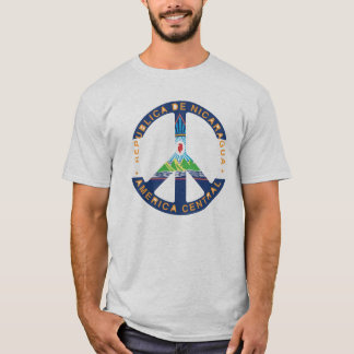 Nicaragua Peace Flag Souvenir T-Shirt