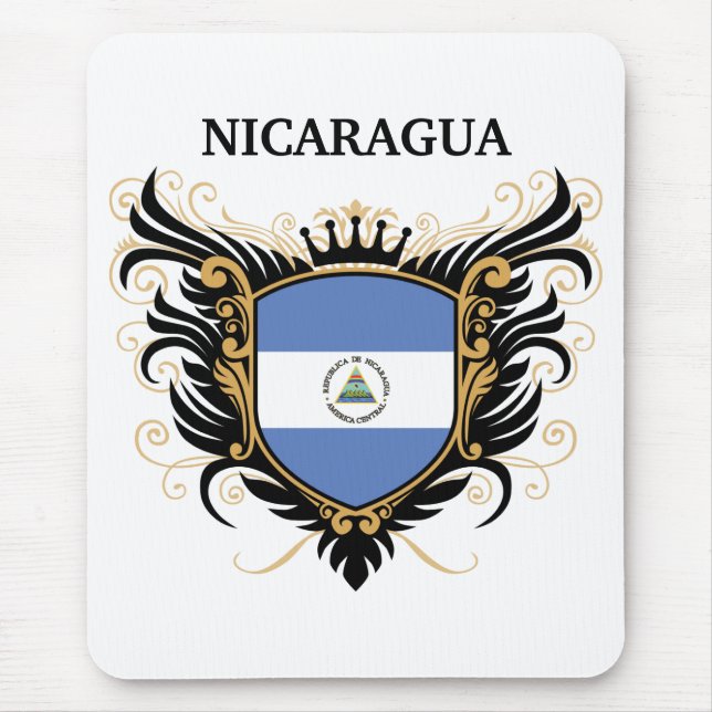Nicaragua [personalise] mouse pad (Front)