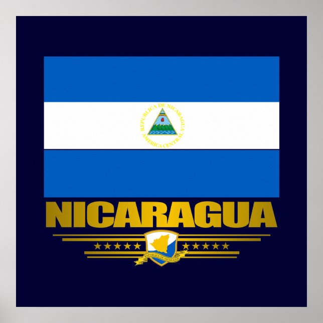 "Nicaragua Pride" Poster (Front)