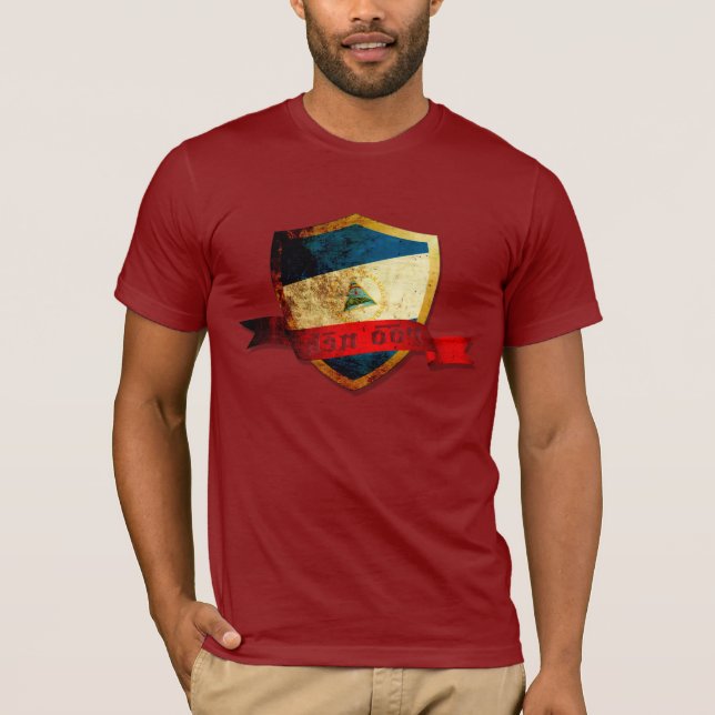 Nicaragua Shield tshirt (Front)