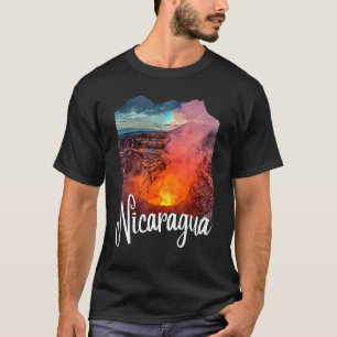 Nicaragua Souvenir Volcano Nicaraguan Nicaragua T-Shirt