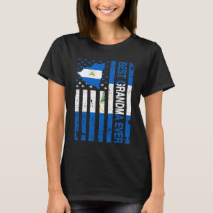 Nicaraguan Grandma Nicaragua USA American Mother' T-Shirt