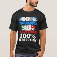 Nicaraguan Mexican Pride Mexico Nicaragua Latino T