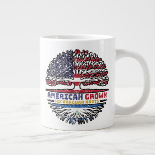 Nicaraguan Nicaragua US American USA United States Large Coffee Mug