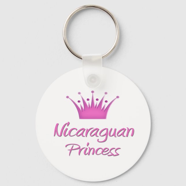 Nicaraguan Princess Key Ring (Front)