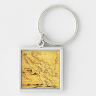 NicaraguaPanoramic MapNicaragua Key Ring