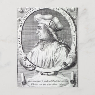 Niccolo Machiavelli, 1724 Postcard