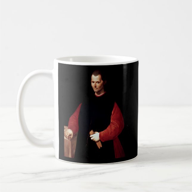 Niccolo Machiavelli Coffee Mug (Left)