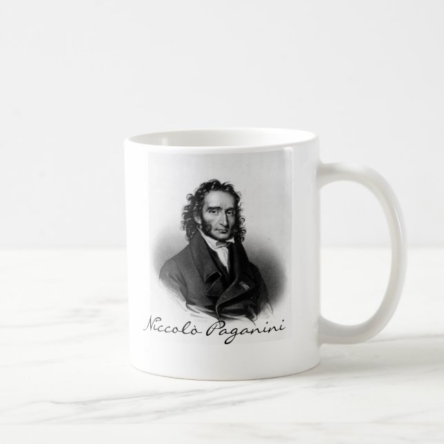 Niccolò Paganini Coffee Mug (Right)