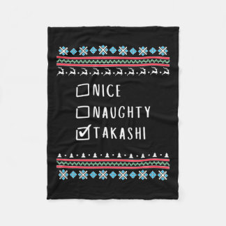 Nice2 fleece blanket