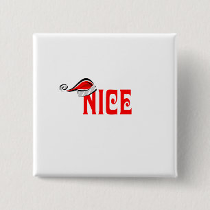 Nice 15 Cm Square Badge