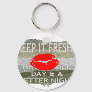 Nice and perfect save the date key ring