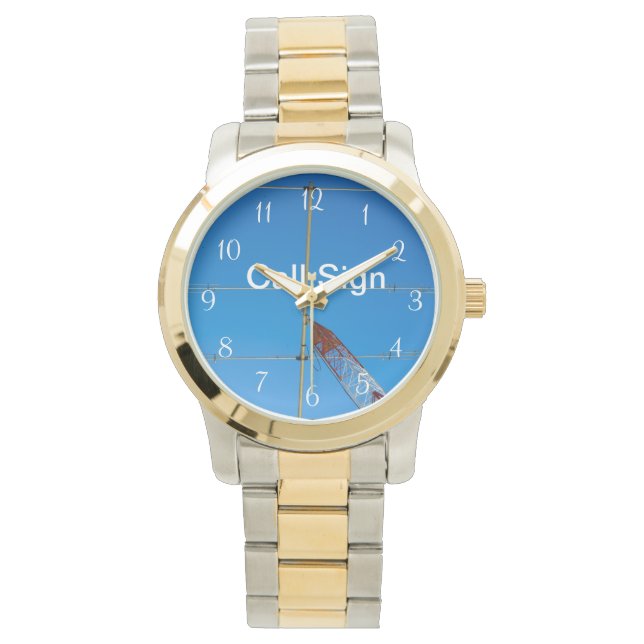 Nice Beam Antenna and Call Sign Watch (Front)