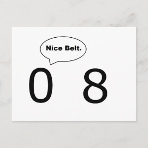 Nice Belt Postcard