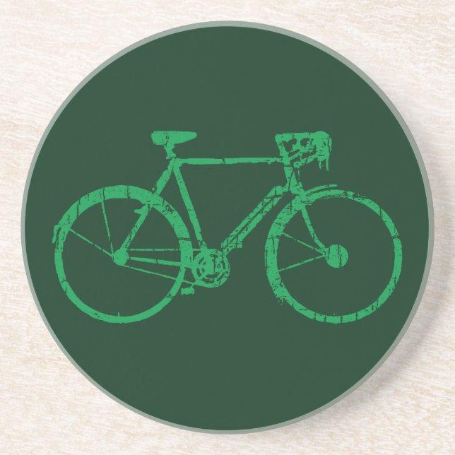 nice bicycle . biking . bike-themed coaster (Front)