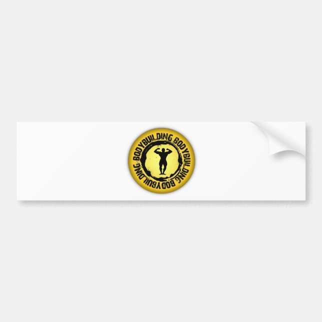 Nice Bodybuilding Seal Bumper Sticker (Front)