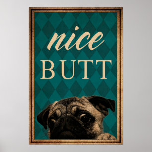 Nice Butt - Home Decor Wall Art