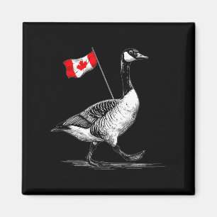 Nice Canada Animal With Flag For Goose Lovers  Magnet