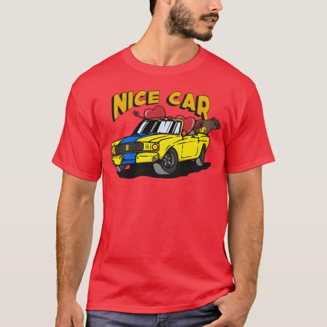 Nice Car Art family T-Shirt (Front)