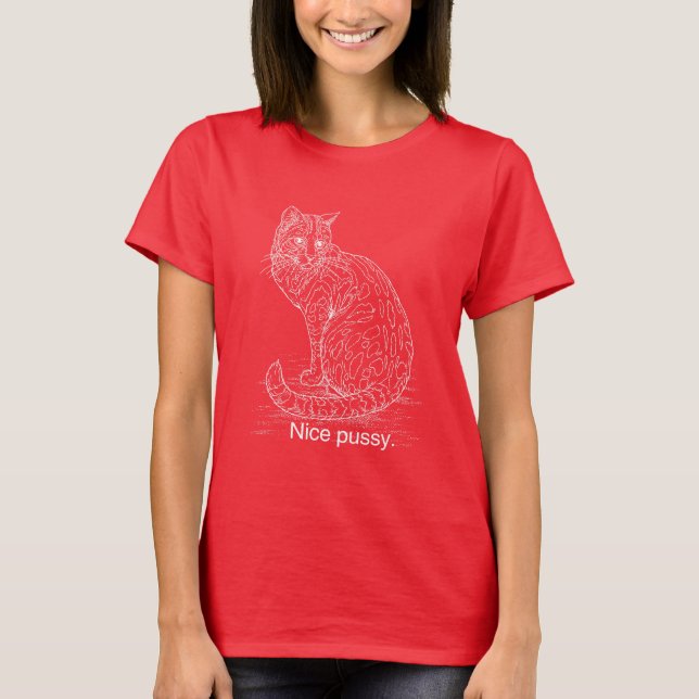 NICE CAT T-Shirt (Front)