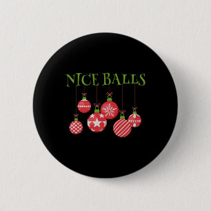Nice Christmas 6 Cm Round Badge