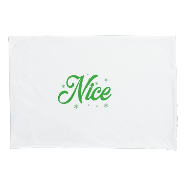 Nice Christmas Couple Pillowcase (Front)
