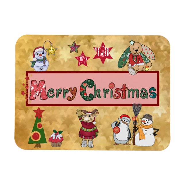 Nice Christmas Magnet (Horizontal)