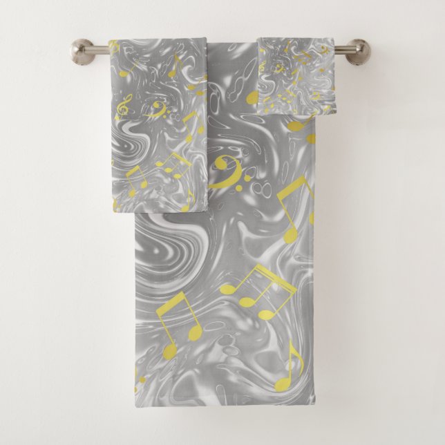 nice coloured pattern good gift for her bad at chr bath towel set (Insitu)