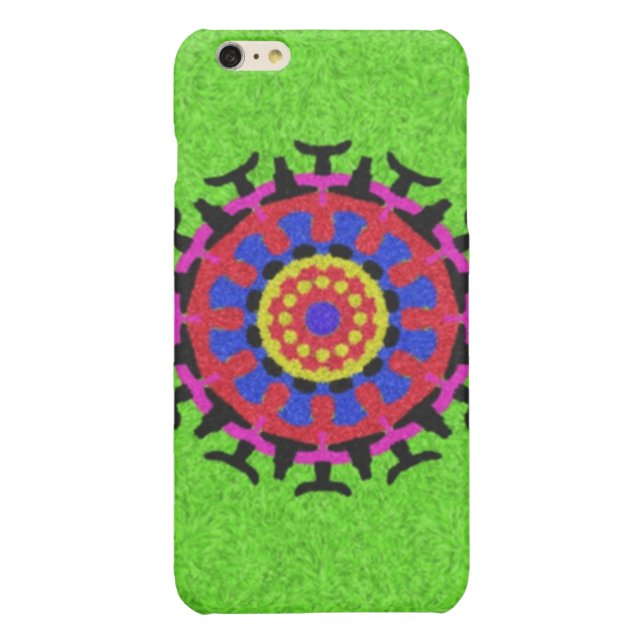 Nice colourful pattern iPhone case (Back)