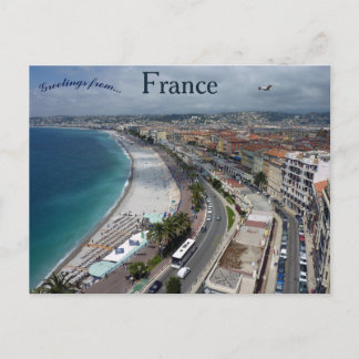 Nice Côte D ' Azur French Riviera France Postcard