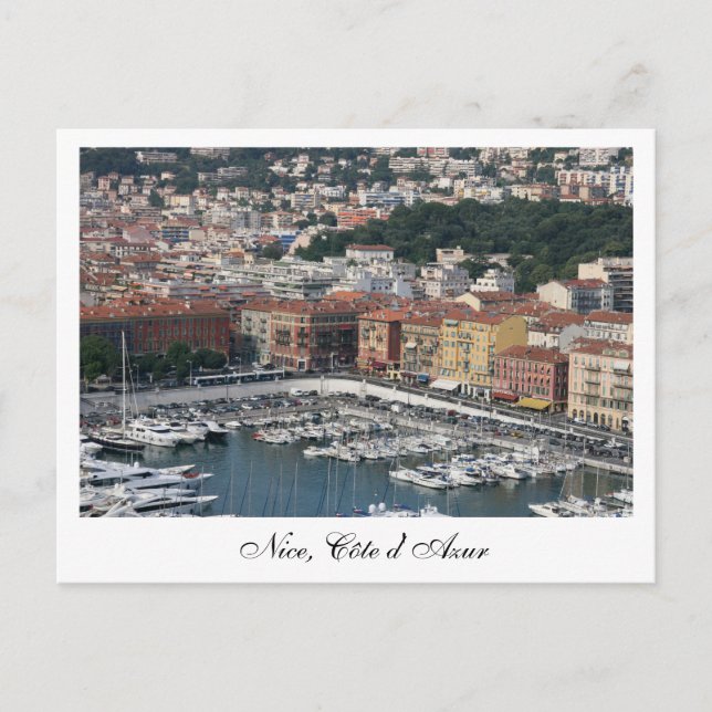 Nice, Côte d'Azur Postcard (Front)
