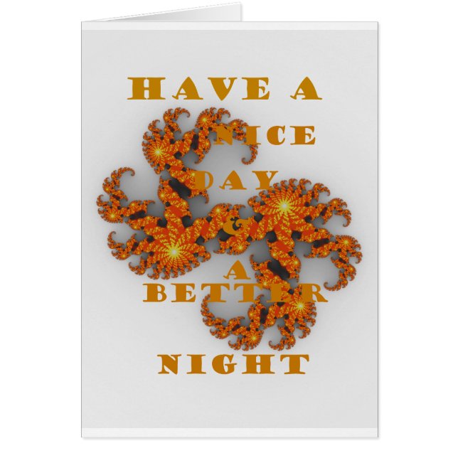 Nice Day and a Better Night (Front)