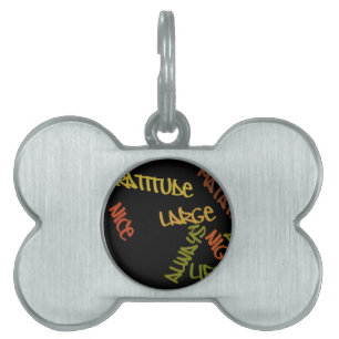 Nice Day Better Night Life Large gifts pet tag