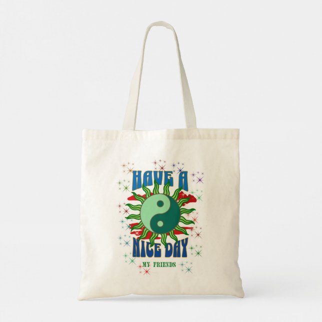 NICE DAY TOTE BAG  (Back)