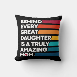 Nice Design Expression text for Mothers day Cushion