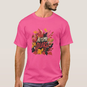 Nice falling red Leaves in Autumn Season for Fall T-Shirt
