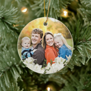 nice flowers glass  ceramic tree decoration