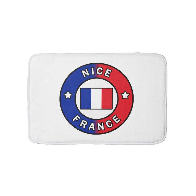 Nice France Bath Mat (Front)