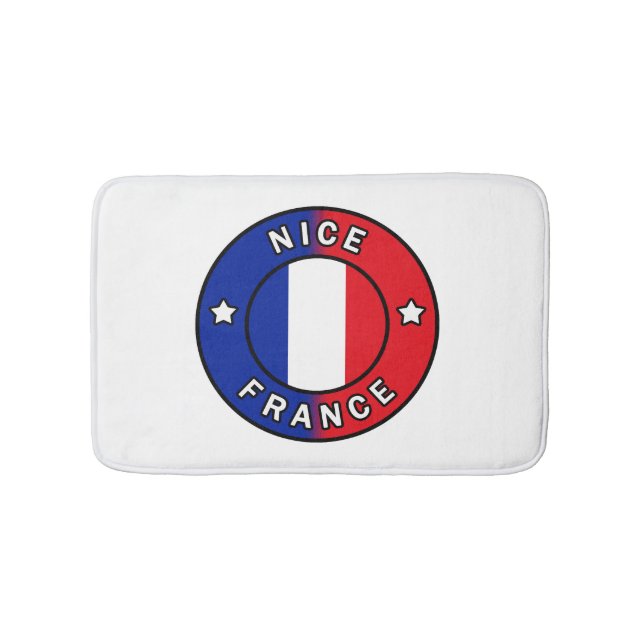 Nice France Bath Mat (Front)