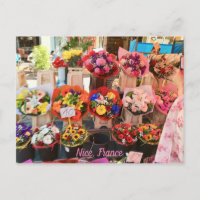 Nice, France - Flower Market - Marche aux Fleurs