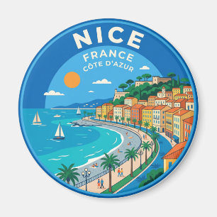 Nice France Magnet